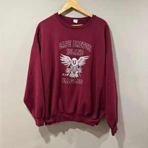 Cape Breton Island Eagles QMJHL Hockey Comfy Crew Sweater